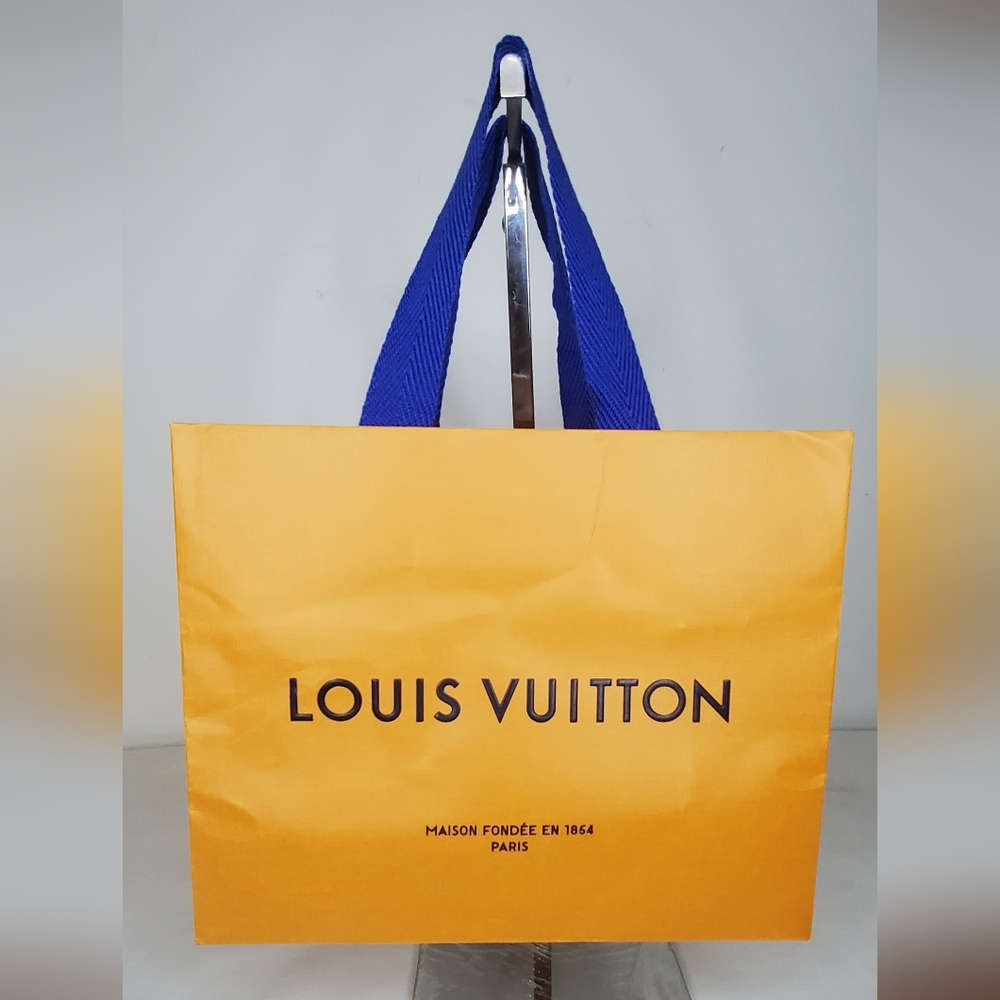 Louis Vuitton Orange Shopping Bag